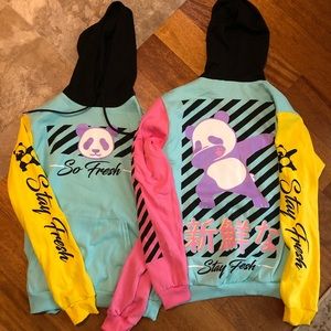 Fresh Laundry Japanese Designer Panda Hoodie